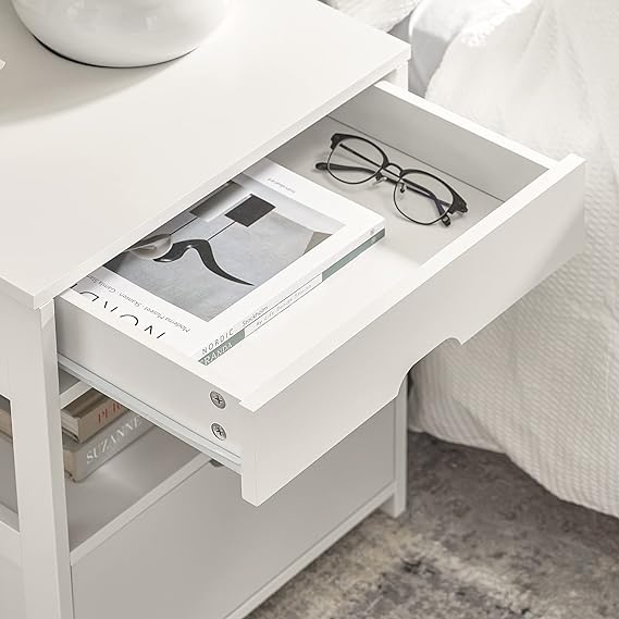 Bedside table with two drawers from Subai
