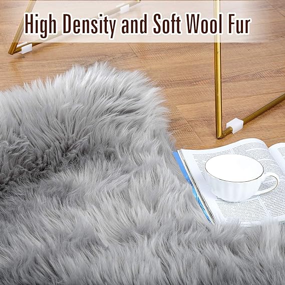 Andecor Soft Fluffy Faux For Bedroom